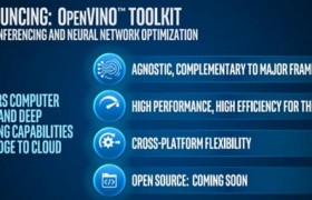 英特尔发布OpenVINO：开发者可以通过物联网制作AI模型